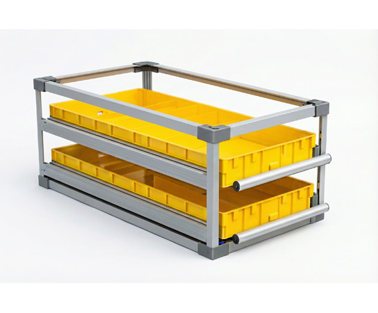 Выкатные модули для стеллажей