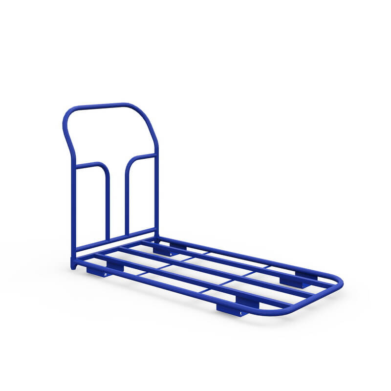 Тележка платформенная каркасная ТК 3 (г/п 500 кг, 1000x600 мм, колеса чугун/полиуретан 200 мм)