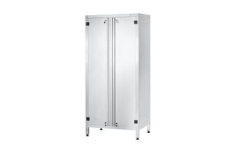 Шкаф для хлеба ШЗКп - 830x550x1800 Profi Ral, двери распашные, 4 уровня, без к-та замков