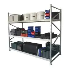 Стеллаж Longspan 3 2500х1800х400, 3 яруса, оц.