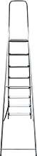 Стремянка алюминиевая со ступенями 130 мм NV1117.8