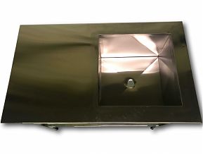 Ванна моечная с рабочей поверхностью ВМРП 1500x700x860