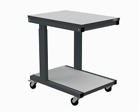 Стол подкатной 700х500 мм Улучшенный ESD(RAL7012)