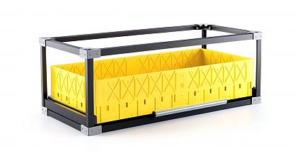 Каркасный модуль боковой усиленный, высокий борт (КМБУ-ВБ) Каркасный модуль боковой усиленный, высокий борт (КМБУ-ВБ)