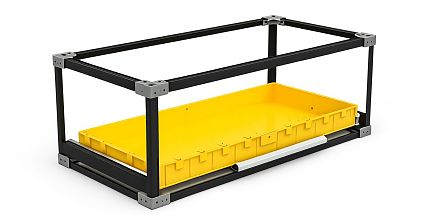 Каркасный модуль боковой высокий усиленный, низкий борт (КМБВУ-НБ) Каркасный модуль боковой высокий усиленный, низкий борт (КМБВУ-НБ)