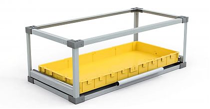 Каркасный модуль боковой высокий, низкий борт (КМБВ-НБ) Каркасный модуль боковой высокий, низкий борт (КМБВ-НБ)