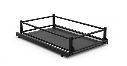 Стеллажный модуль усиленный широкий, низкий борт (СМУШ-НБ) Стеллажный модуль усиленный широкий, низкий борт (СМУШ-НБ)