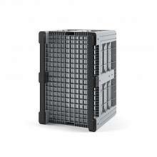Пластиковый контейнер iBox 1200х800 сплошной на полозьях